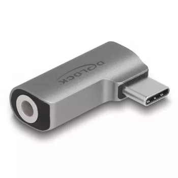 DeLOCK 64192 Audio-Adapter USB Type-C Stecker auf 3,5 mm 4-Pin Buchse