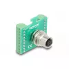 DeLOCK M12 Transfermodul-Adapter, 17-polig, A-codiert, Buchse auf 18-polige Anschlussklemme