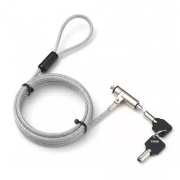 Techly Wedge-Lock Sicherheitssystem Schloss für Notebook-Kabel 1,8 m