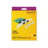 DeLOCK 89999 PCI Express x1 Dual Gigabit LAN-Karte, 2x RJ45, RTL8111