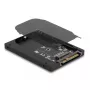DeLOCK 2,5" Konverter U.2 SFF-8639 auf M.2 NVMe Key M, 7 mm (63379)