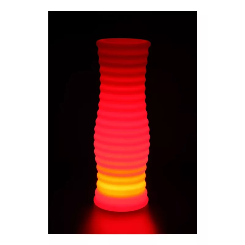 Techly I-LED-Blumentopf Weiß Kunststoff 1 Stk.