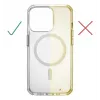 Hama 00123765 MagCase Extreme Protect Schutzhülle für Apple iPhone 16 Pro, D3O, transparent