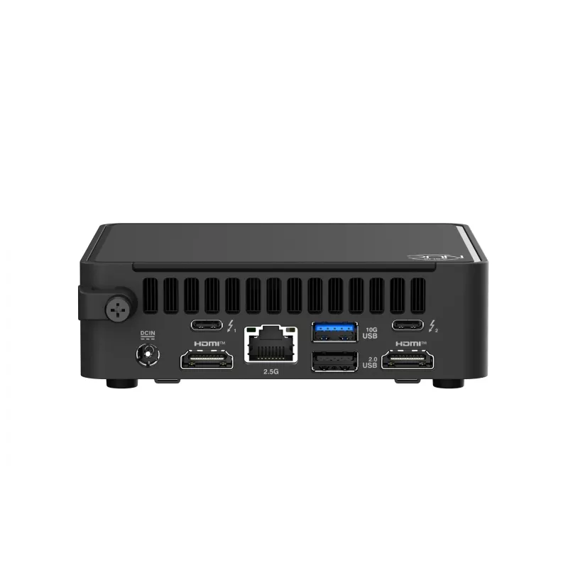 ASUS NUC RNUC15CRKU5063C2 Intel Core Ultra 5 225H 16 GB DDR5-SDRAM 512 GB SSD Windows 11 Pro Mini-PC Schwarz