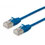 Equip Cat.6A F/FTP schlank Patchkabel 0,15 m Blau 10000 Mbit/s