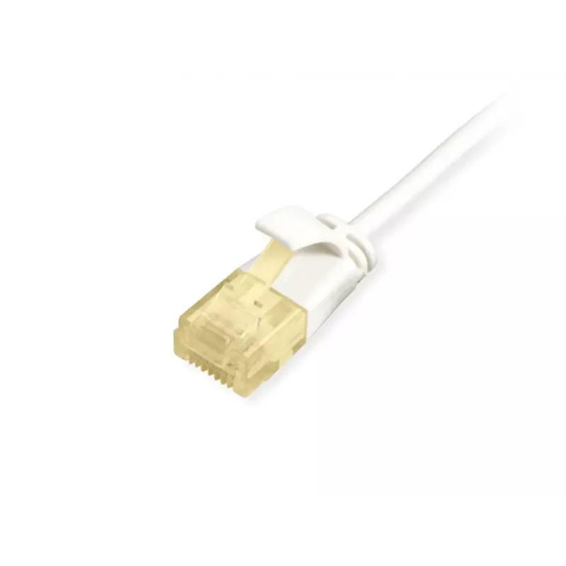 Equip Cat.6A U/UTP schlank-Patchkabel 0,15 m Weiß 10000 Mbit/s