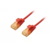 Equip Cat.6A U/UTP schlank Patchkabel 0,25 m Rot 10000 Mbit/s