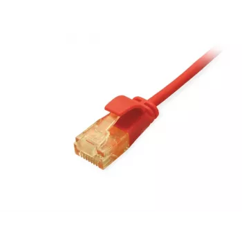 Equip Cat.6A U/UTP schlank Patchkabel 0,5 m Rot 10000 Mbit/s