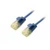 Equip Cat.6A U/UTP schlank Patchkabel, 0,25 m, Blau