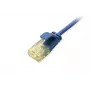 Equip Cat.6A U/UTP schlank Patchkabel 1m Blau 10000 Mbit/s
