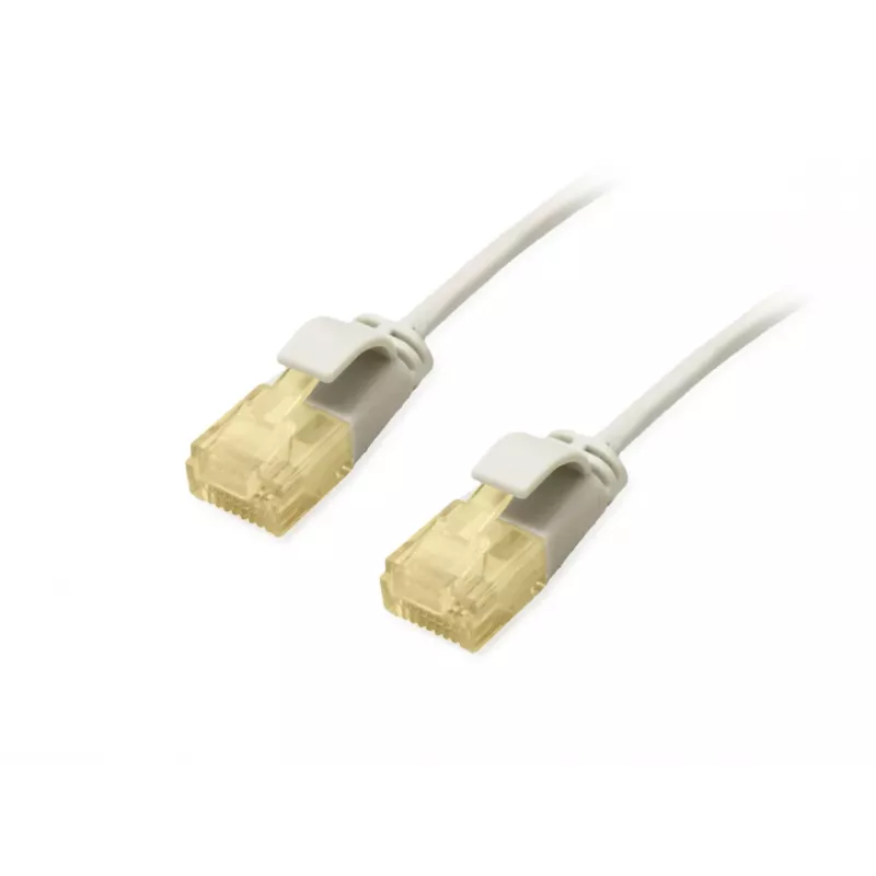 Equip Cat.6A U/UTP schlank-Patchkabel 1,5 m Grau 10000 Mbit/s