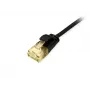 Equip Cat.6A U/UTP schlank Patchkabel 0,15 m Schwarz 10000 Mbit/s