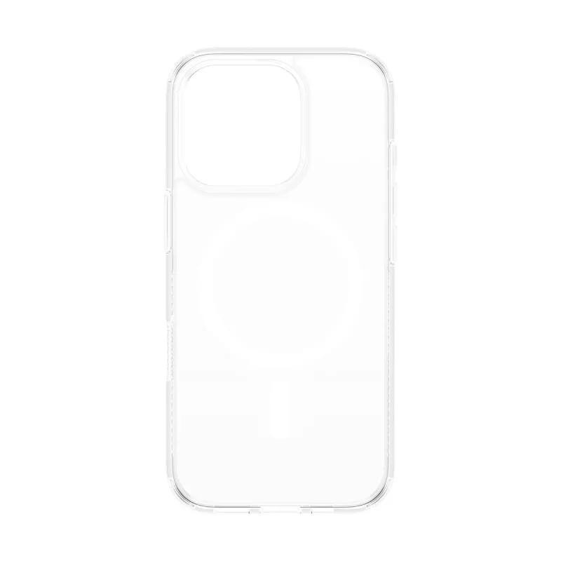 Cover PanzerGlass HardCase Transparent mit weißem MagSafe iPhone 16 Pro Max