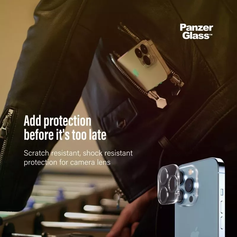 Kameraobjektiv-Schutzglas PanzerGlass Apple iPhone 13 Pro 13 Pro Max kratzfest stoßfest