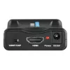 Hama 00121775 SCART-auf-HDMI-Videokonverter, 1080p, schwarz