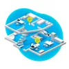 Repeater 1200 AX Edition International, Netzwerk-Repeater, 2400 Mbit/s, WLAN, Ethernet-LAN, Weiß