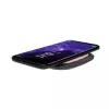 RealPower FreeCharge-10 Wireless Ladestation mit Adapter, Schwarz/Pink (266105)