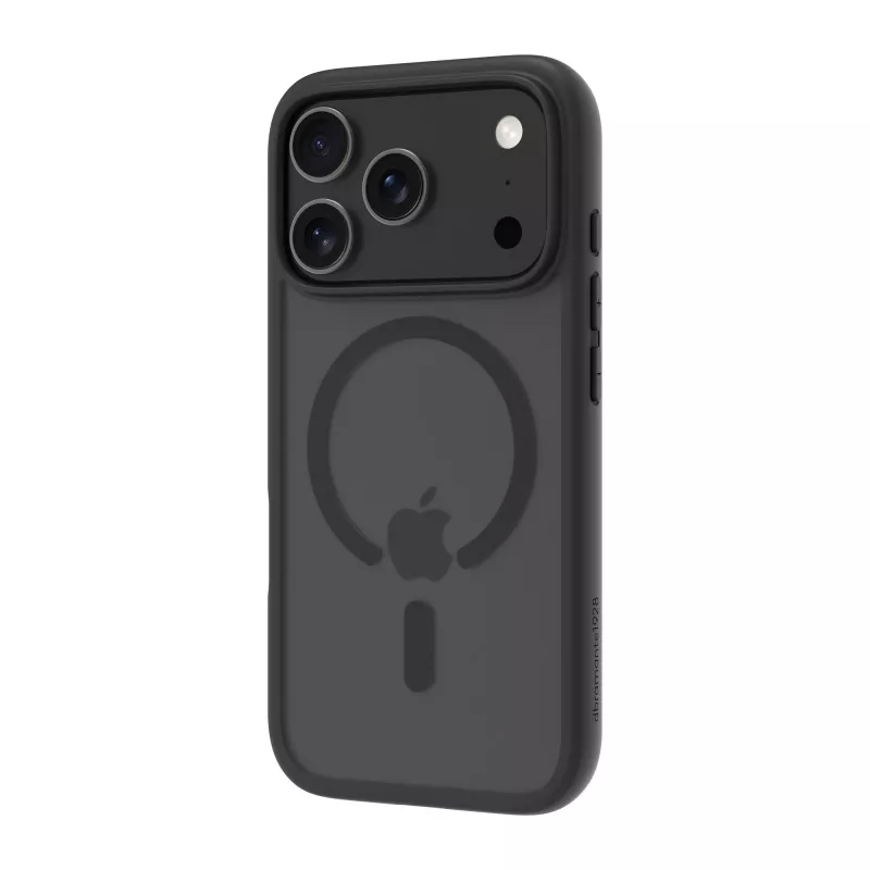 Cover dbramante1928 Grenen MS Schwarz iPhone 17 Pro Monochromatic