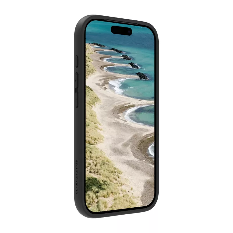 Cover dbramante1928 Grenen MS Schwarz iPhone 17 Pro Monochromatic