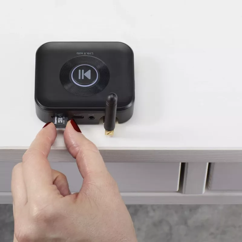 Hama Link.it solo Bluetooth-Audioempfänger-Adapter, 00205321