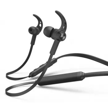 Hama Freedom Neck III Headset Kabellos Ohrhaken, In-Ear Sport Bluetooth Schwarz