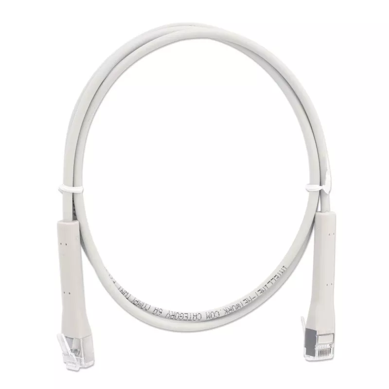 Intellinet 745130 Netzwerkkabel Grau 1 m Cat6a F/FTP (FFTP)