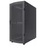Intellinet 713696 19-Zoll-Serverschrank, freistehend, 36U, 600x1200 mm (B x T), Höhe 1728 mm, bis 1500 kg, abschließbar, verstellbare Füße, IP20, Flatpack, Schwarz RAL 9005