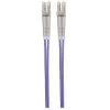Intellinet Glasfaser-Patchkabel, OM4, LC/LC, 2m, Violett, Duplex, Multimode, 50/125 µm, LSZH, Glasfaser, Lebenslange Garantie