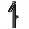 Hama 00220870 Staffelei-TV-Ständer, freistehend, höhenverstellbar, bis 75 Zoll (190,5 cm), VESA 600x400, bis 40 kg, Schwarz