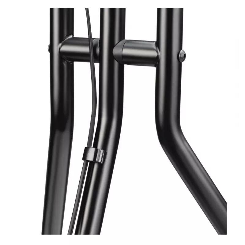 Hama 00220870 Staffelei-TV-Ständer, freistehend, höhenverstellbar, bis 75 Zoll (190,5 cm), VESA 600x400, bis 40 kg, Schwarz