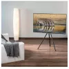Hama 00220870 Staffelei-TV-Ständer, freistehend, höhenverstellbar, bis 75 Zoll (190,5 cm), VESA 600x400, bis 40 kg, Schwarz