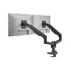 Equip 17-35 Zoll Heavy-Duty Dual-Monitor-Tischhalterung, Schwarz