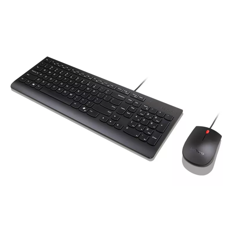 Lenovo 4X31R64400 Tastatur Maus enthalten Universal USB US English Schwarz