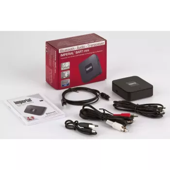 Imperial BART mini Bluetooth 5.0 Sender/Empfänger, Schwarz