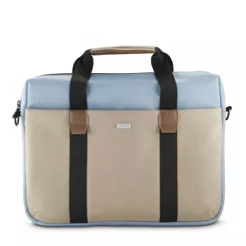 Hama Silvan 35.8 cm (14.1 Zoll) Toploader-Tasche Beige, Blau