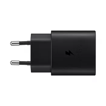 Wandladegerät Samsung EP-TA800XBEGEU 25W USB-C Schnellladefunktion, kompakter AC-Adapter