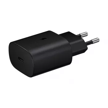Wandladegerät Samsung EP-TA800XBEGEU 25W USB-C Schnellladefunktion, kompakter AC-Adapter