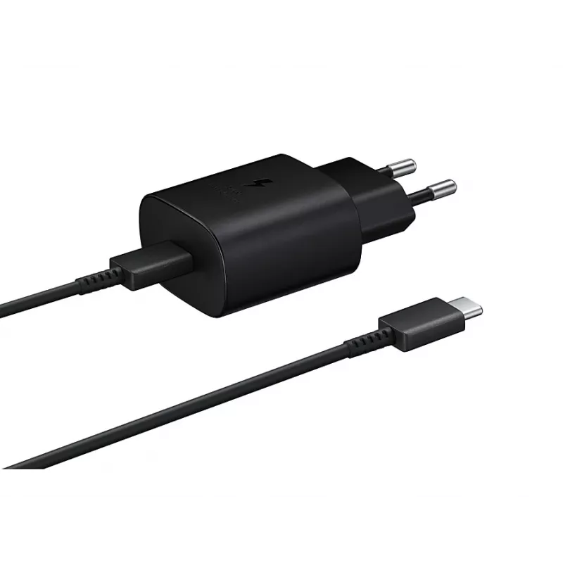 Samsung EP-TA800XBEGEU Schnellladegerät (Steckdose), Schwarz