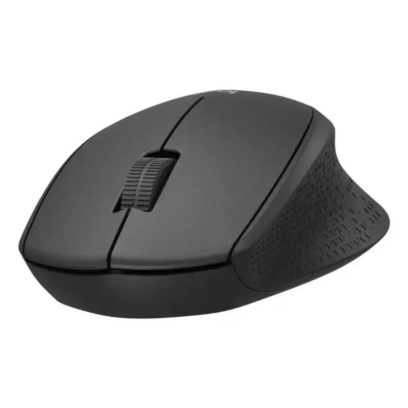 Logitech Maus M330 SILENT PLUS — RF Wireless, rechtshändig, 1000 DPI, 3 Tasten, Scrollrad, schwarz, batteriebetrieben