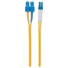 Intellinet LWL-Patchkabel, OS2, LC/SC, 1 m, Gelb, Duplex, Singlemode, 9/125 µm, LSZH, Faser, Lebenslange Garantie