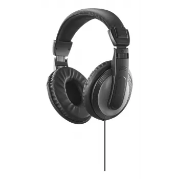 Hama Shell II Kopfhörer Kabelgebunden Head-band Musik Schwarz, Dunkelgrau
