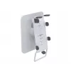 Ergonomic Solutions SKS001-32 SpacePole DuraTilt Frontplatte für Samsung Kiosk, Weiß