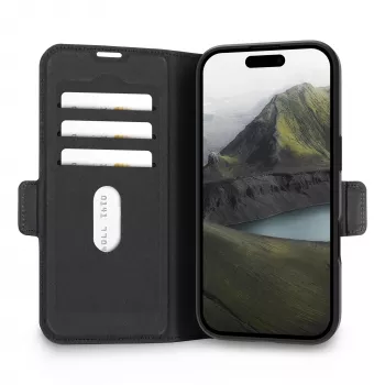 dbramante1928 Oslo Pro MagSafe Flip Case für Apple iPhone 17, Schwarz (OP63MSBL6807)