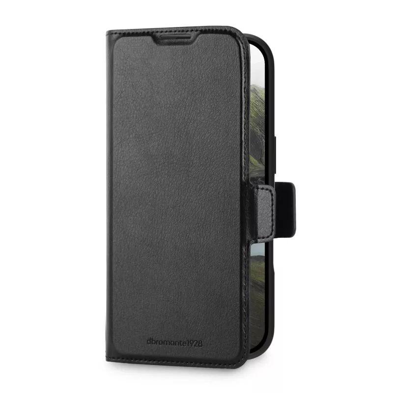 dbramante1928 Oslo Pro MagSafe Flip Case für Apple iPhone 17, Schwarz (OP63MSBL6807)