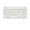 R-Go Tools Ergonomische Tastatur R-Go Compact Break, kompakte Tastatur mit Pausensoftware, AZERTY (BE), Bluetooth, weiß