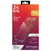 ZAGG 700518204 Luxe + Glass 360 Set (Rückseitenabdeckung + Glas) für Apple iPhone 16e/14/13, Transparent