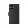iFrogz 302315354 Defence Hülle Folio für Apple iPhone 16, Schwarz