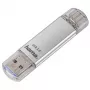 Hama FlashPen C-Laeta USB-Stick 16 GB, USB 3.0 / USB Typ-C, Silber