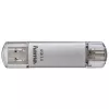 Hama FlashPen C-Laeta USB-Stick 16 GB, USB 3.0 / USB Typ-C, Silber