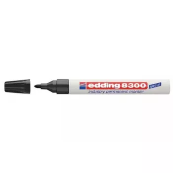 Permanentmarker Rundspitze Edding 8300 Schwarz